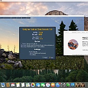 Screen Shot 2016-12-21 at 19.04.31  Test karty graficznej NVidia GT 710 programem Unigine Valley Benchmark 1.0. Ustawienia 1280x720 Basic.